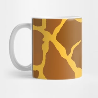 Giraffe Skin Pattern Mug